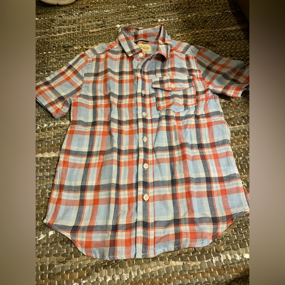 5/20🌻 Boys Lightweight Button Down Shirt - Lucky Brand